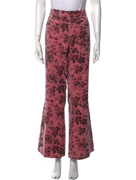 gucci dress pants women|Gucci wide leg pants.